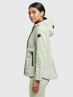 Khujo Vestes De Mi-saison Veste Mi-saison ZAHIRA4 Femme Vert -Khujo Soldes Boutique 6e0b19e851b5c7fb242576b2868dca29