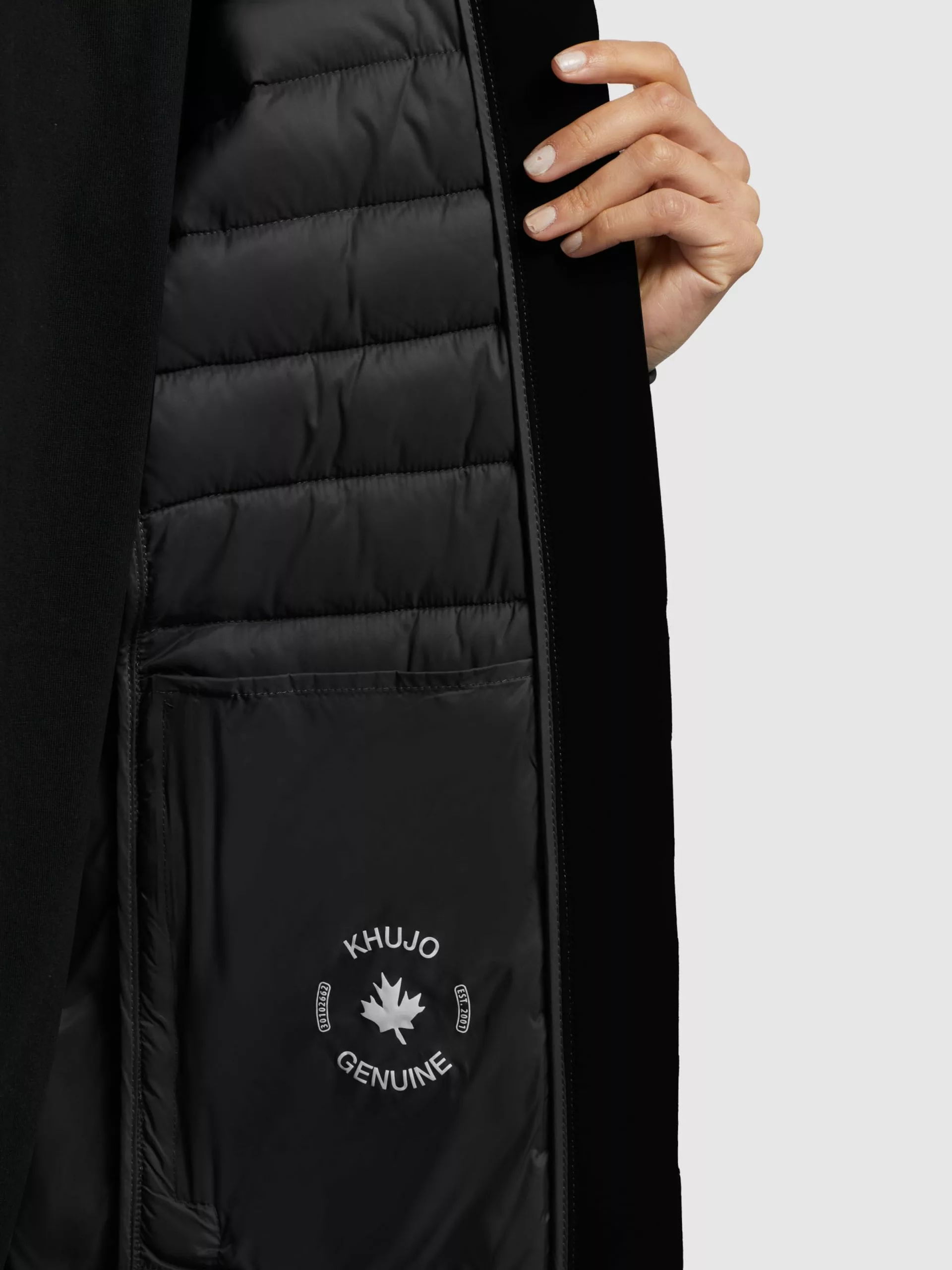 Khujo Manteaux Dhiver Manteau D’hiver Ruth Femme Noir 10 Khujo Manteaux Dhiver Manteau D’hiver Ruth Femme Noir – Image 8