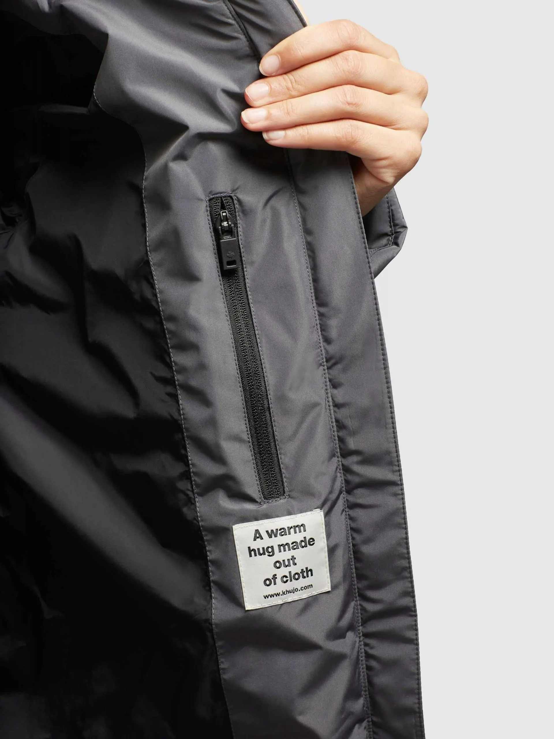 Khujo Manteaux Dhiver Manteau D’hiver Soulani Femme Pierre 10 Khujo Manteaux Dhiver Manteau D’hiver Soulani Femme Pierre – Image 8