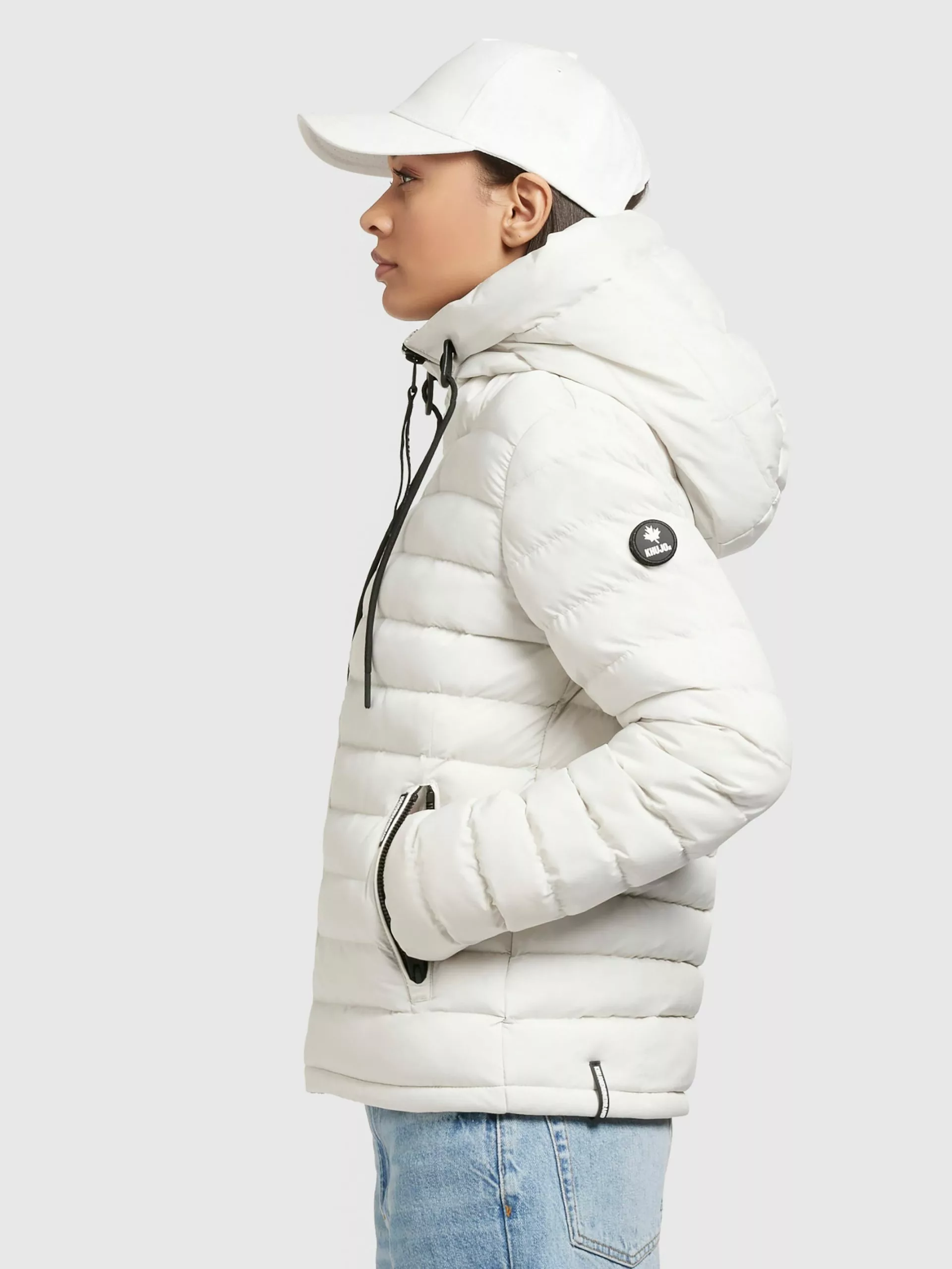 Khujo Vestes De Mi-saison Veste Mi-saison Lovina Femme Blanc 7 Khujo Vestes De Mi-saison Veste Mi-saison Lovina Femme Blanc â Image 5