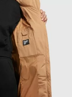 Khujo Manteaux De Mi-saison Manteau Mi-saison Klayd Femme Ocre -Khujo Soldes Boutique 702055ccd41d567cfb4f2b6fd9e30cab