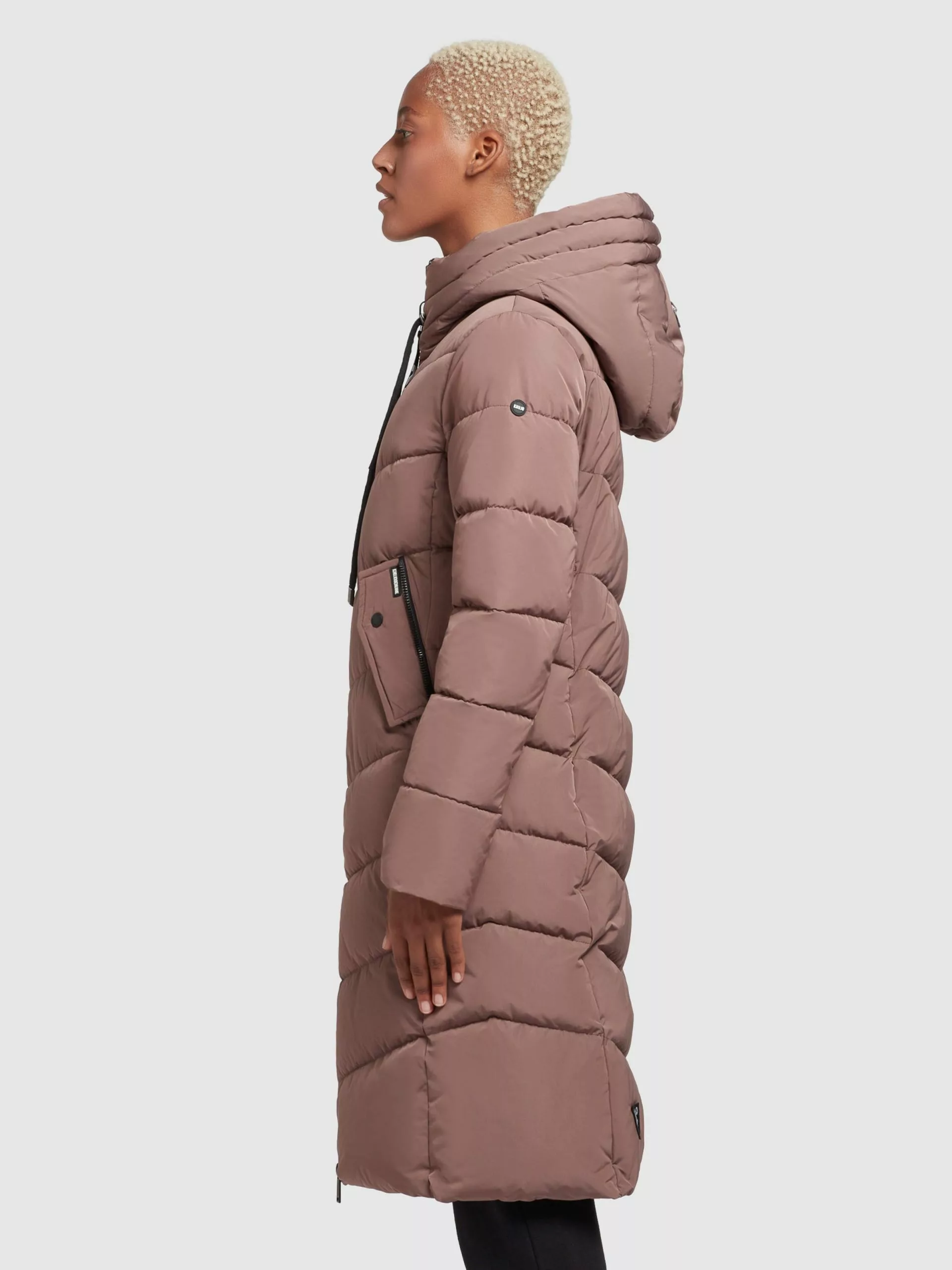 Khujo Manteaux Dhiver Manteau D’hiver Ayleena Femme Chamois 7 Khujo Manteaux Dhiver Manteau D’hiver Ayleena Femme Chamois – Image 5