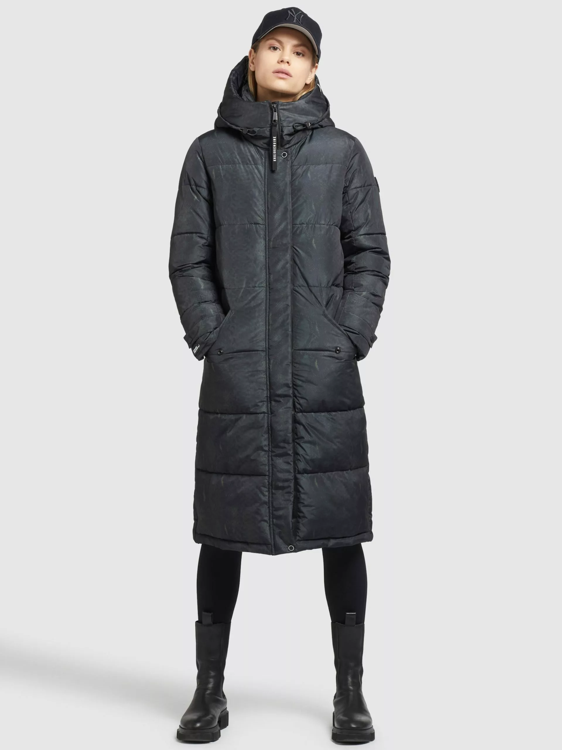 Khujo Manteaux Dhiver Manteau D’hiver Dakota 2 Femme Bleu Nuit 5 Khujo Manteaux Dhiver Manteau D’hiver Dakota 2 Femme Bleu Nuit – Image 3