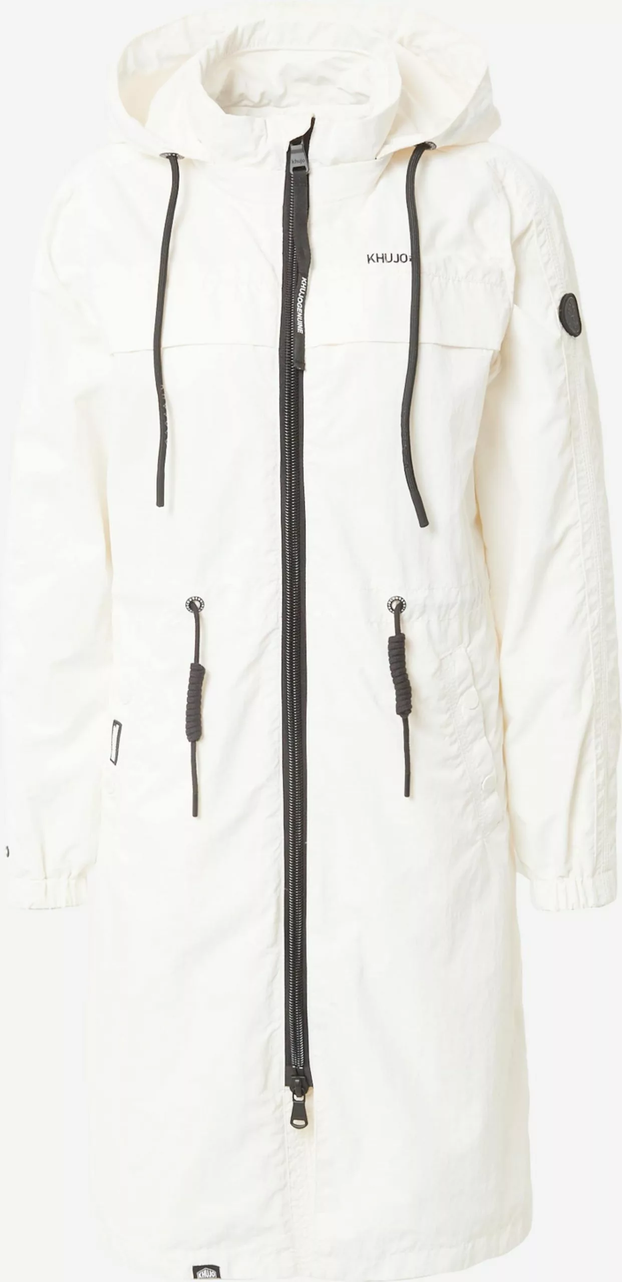 Khujo Manteaux De Mi-saison Manteau Mi-saison VOYA3 Femme Blanc 3 Khujo Manteaux De Mi-saison Manteau Mi-saison VOYA3 Femme Blanc