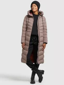 Khujo Manteaux Dhiver Manteau D’hiver Ingram2 Femme Taupe -Khujo Soldes Boutique 77cab27232303c19b9335c6a2bb6a1da