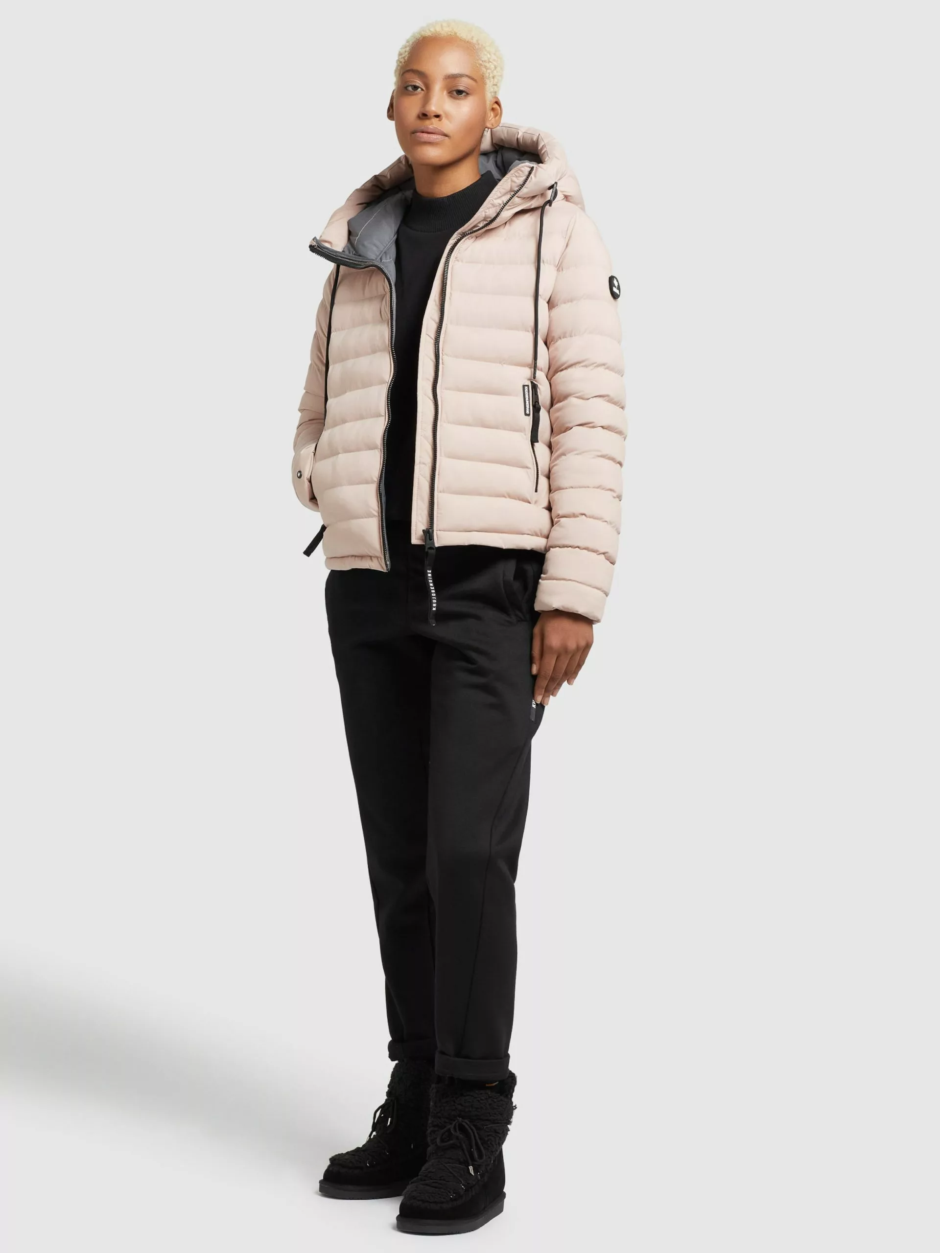 Khujo Vestes De Mi-saison Veste Mi-saison Lovina Femme Poudre 8 Khujo Vestes De Mi-saison Veste Mi-saison Lovina Femme Poudre â Image 6