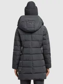 Khujo Manteaux Courts Manteau D’hiver Floyt Femme Gris Foncé 13 Khujo Manteaux Courts Manteau D’hiver Floyt Femme Gris Foncé -Khujo Soldes Boutique 78e62d706734a4873964f02700310daa