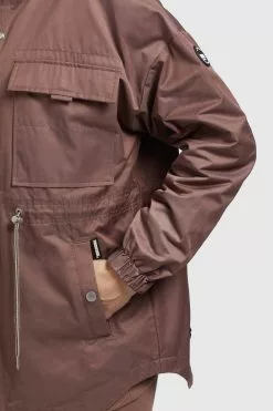 Khujo Vestes De Mi-saison Veste Mi-saison PRAYATA Femme Marron -Khujo Soldes Boutique 79dd52900b1179200270b7ada7199ebc