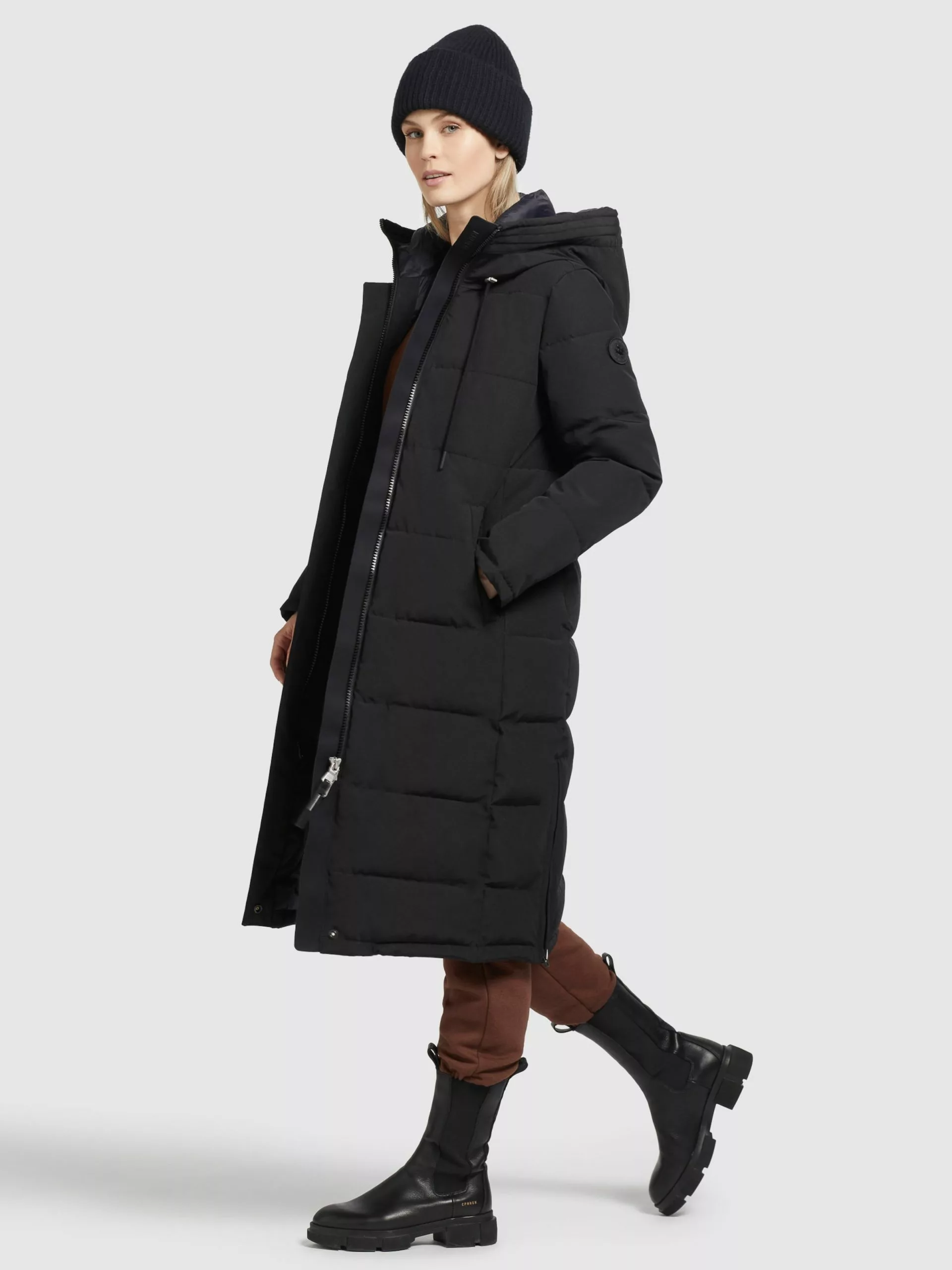 Khujo Manteaux Dhiver Manteau D’hiver Rugg Femme Noir 5 Khujo Manteaux Dhiver Manteau D’hiver Rugg Femme Noir – Image 3