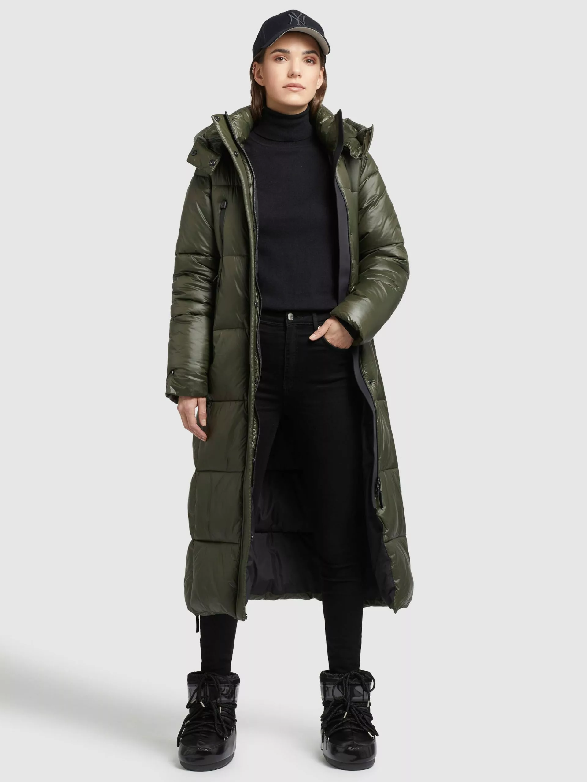 Khujo Manteaux Dhiver Manteau D’hiver Melona Femme Kaki 8 Khujo Manteaux Dhiver Manteau D’hiver Melona Femme Kaki – Image 6