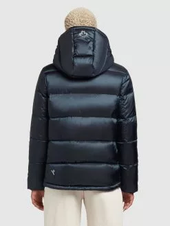 Khujo Vestes Dhiver Veste D’hiver Evona Femme Bleu Nuit -Khujo Soldes Boutique 7aa800565615f897d30753976c0a2e37