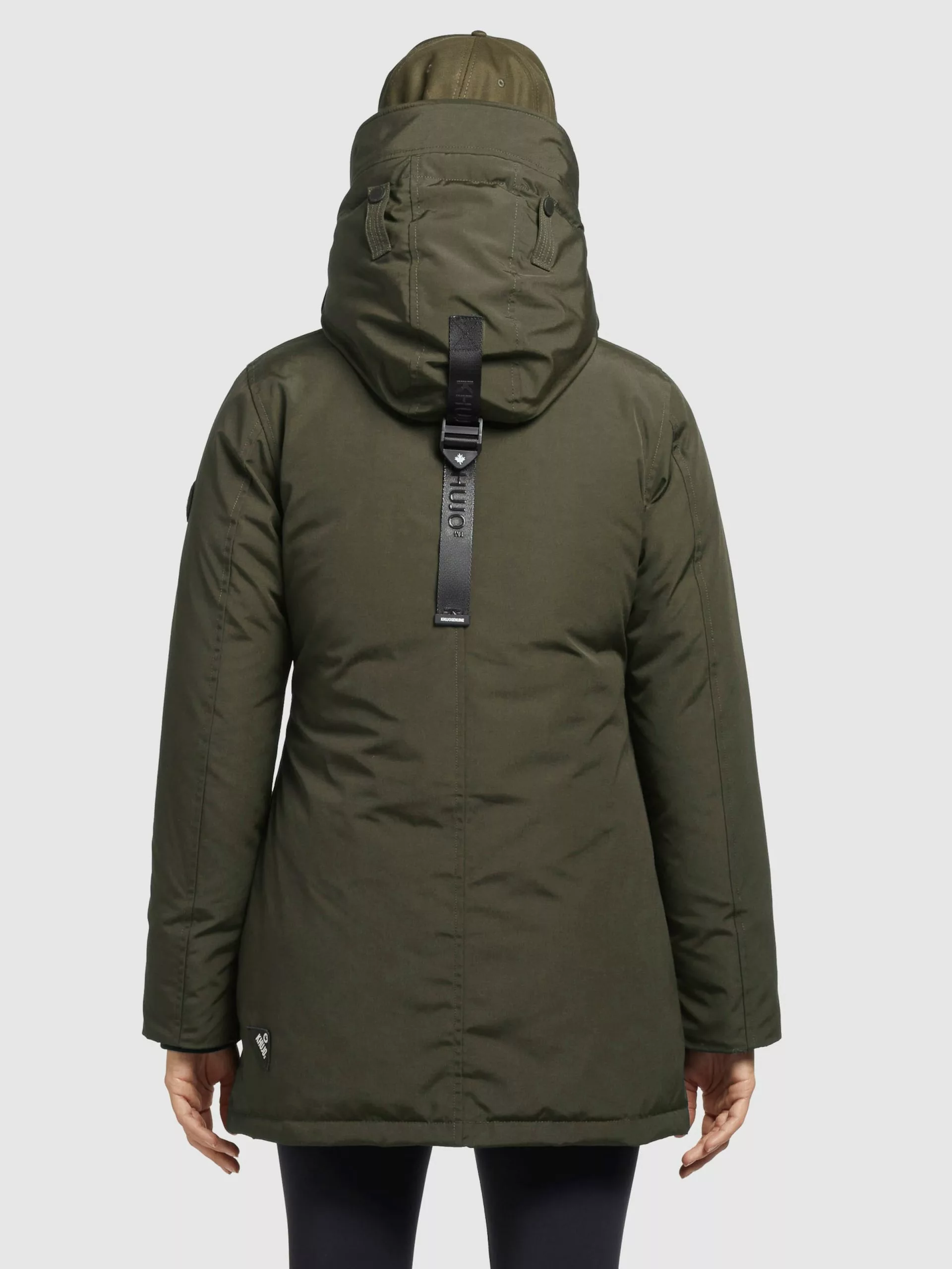 Khujo Vestes Dhiver Veste D’hiver Kanda 2 Femme Olive 6 Khujo Vestes Dhiver Veste D’hiver Kanda 2 Femme Olive – Image 4