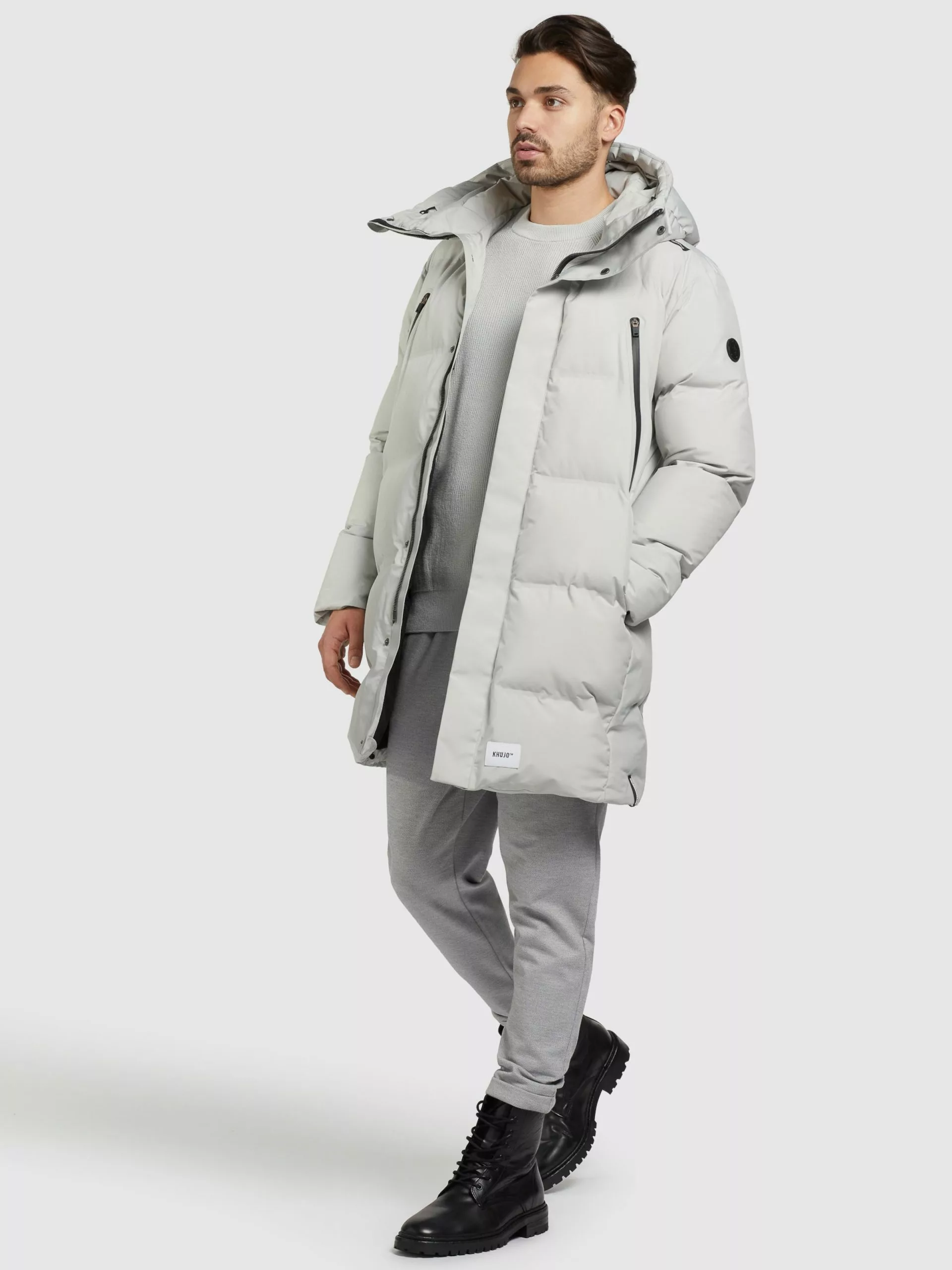 Khujo Vestes Dhiver Veste D’hiver Clide Homme Blanc 8 Khujo Vestes Dhiver Veste D’hiver Clide Homme Blanc – Image 6