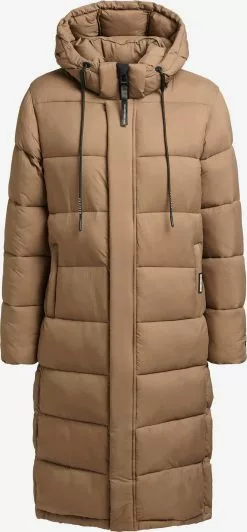 Khujo Manteaux Dhiver Manteau Dâhiver Julina Femme Noisette