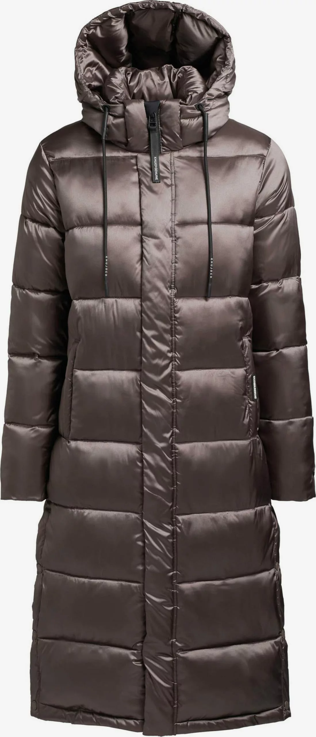 Khujo Manteaux Dhiver Manteau D’hiver Julina Femme Taupe 3 Khujo Manteaux Dhiver Manteau D’hiver Julina Femme Taupe