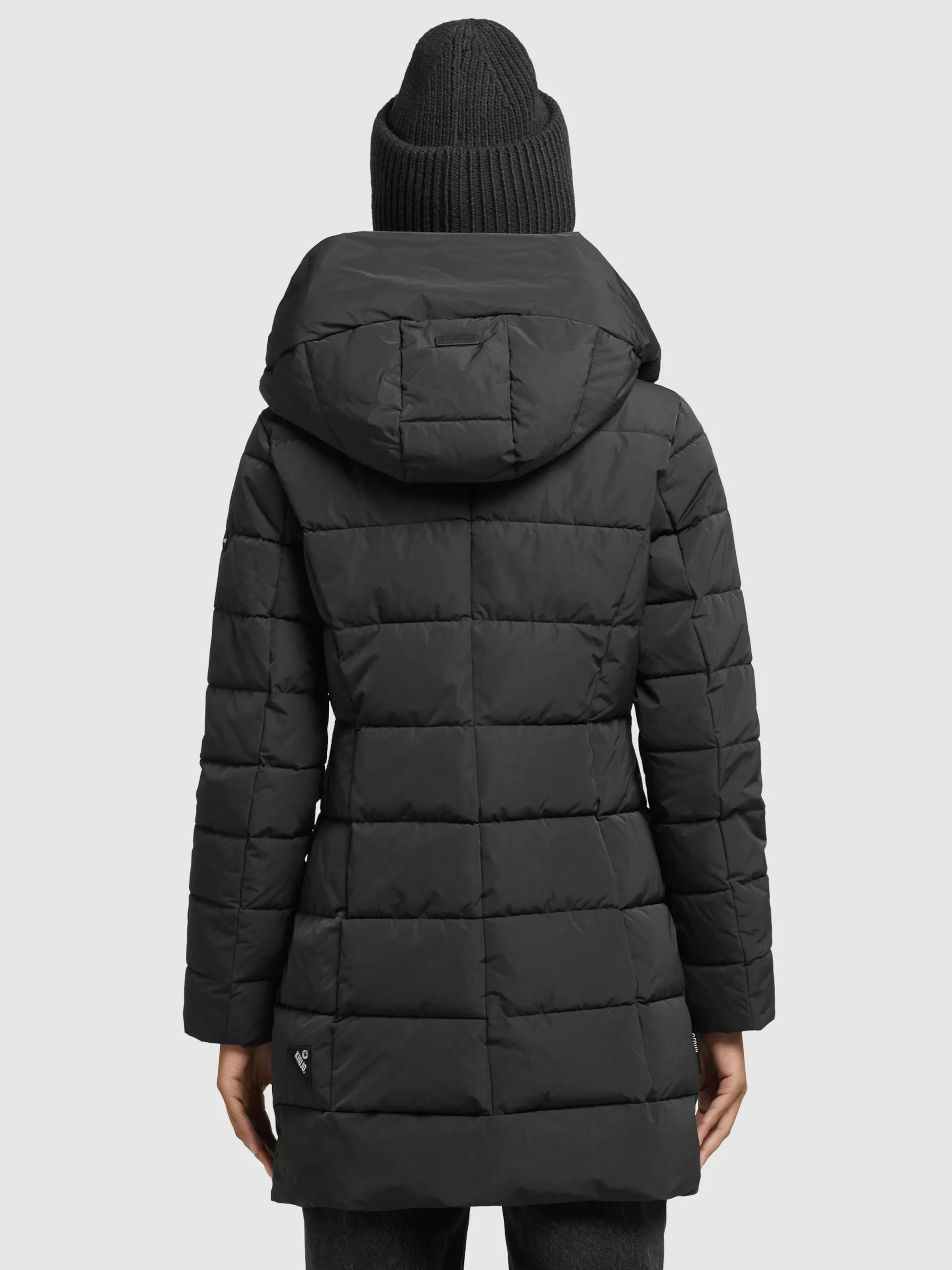 Khujo Manteaux Courts Manteau D’hiver Floyt Femme Noir 6 Khujo Manteaux Courts Manteau D’hiver Floyt Femme Noir – Image 4