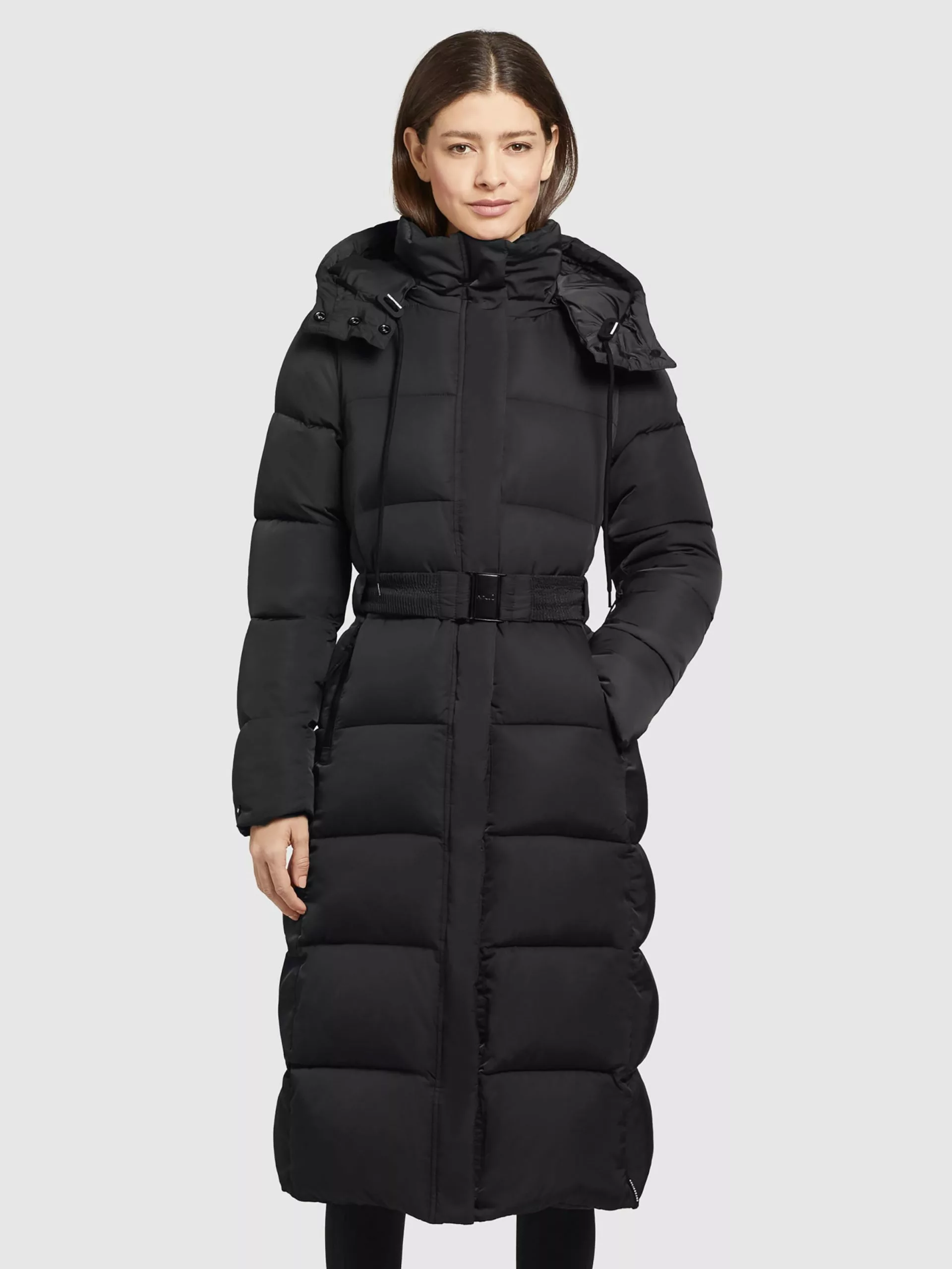 Khujo Manteaux Dhiver Manteau D’hiver HAZELLE Femme Noir 4 Khujo Manteaux Dhiver Manteau D’hiver HAZELLE Femme Noir – Image 2