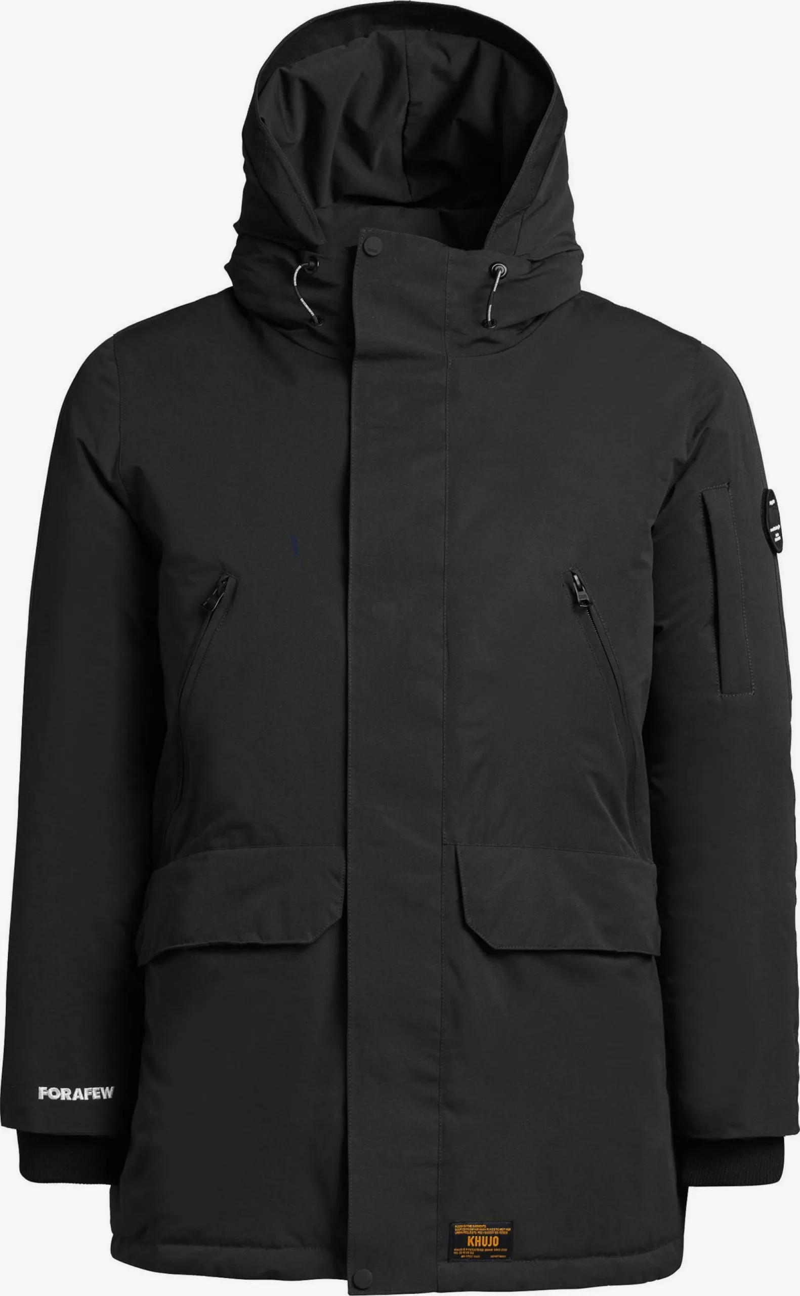 Khujo Vestes Dhiver Veste D’hiver Bates Homme Noir 3 Khujo Vestes Dhiver Veste D’hiver Bates Homme Noir