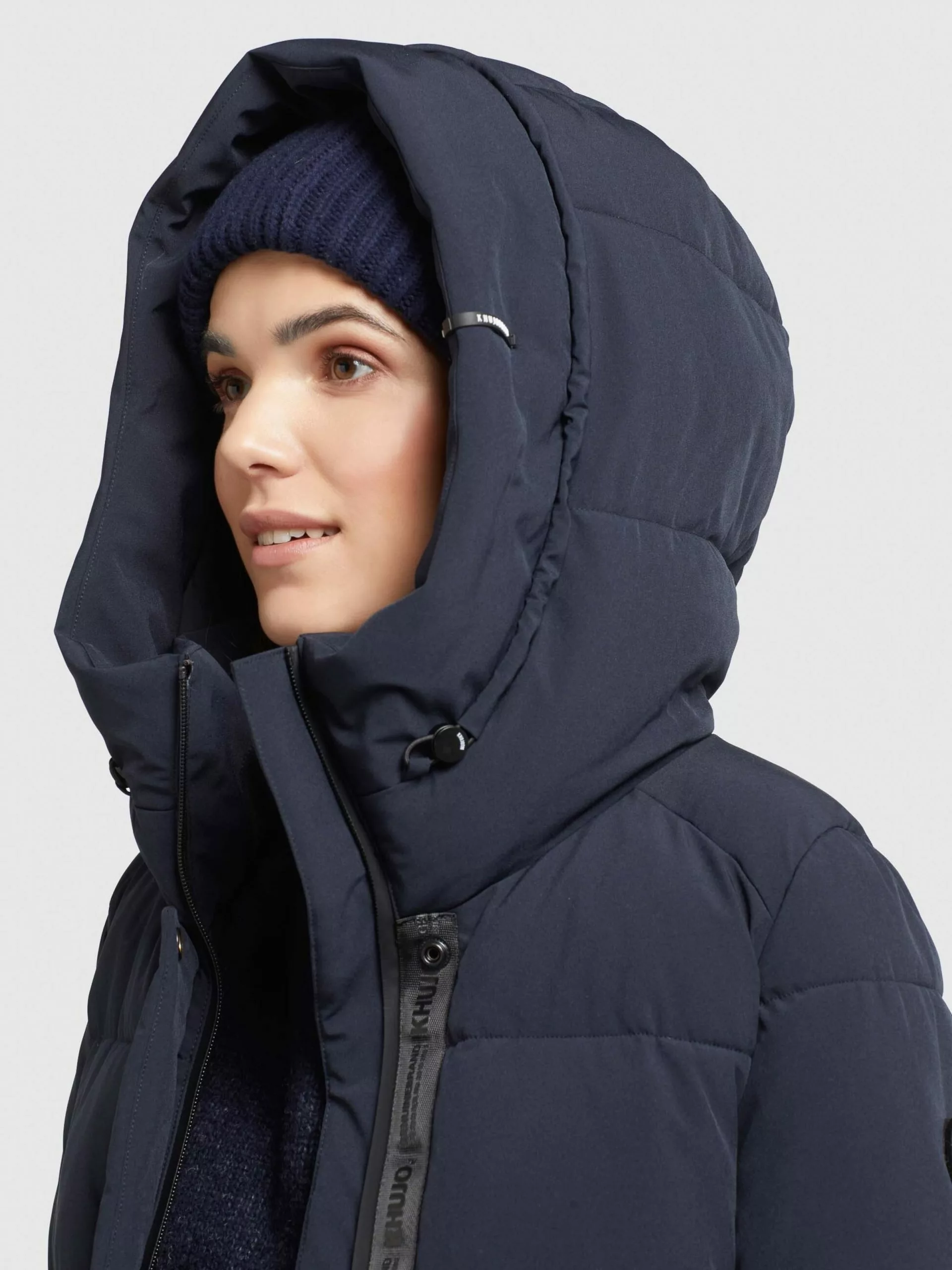 Khujo Manteaux Courts Manteau D’hiver Wente Femme Bleu Foncé 9 Khujo Manteaux Courts Manteau D’hiver Wente Femme Bleu Foncé – Image 7