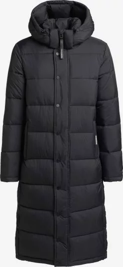 Khujo Manteaux Dhiver Manteau Dâhiver Corinna Femme Noir