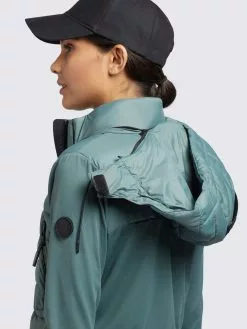 Khujo Vestes De Mi-saison Veste Mi-saison Dalis Matt Femme Jade -Khujo Soldes Boutique 8a67eff0c564310b7f9217949f3460f8