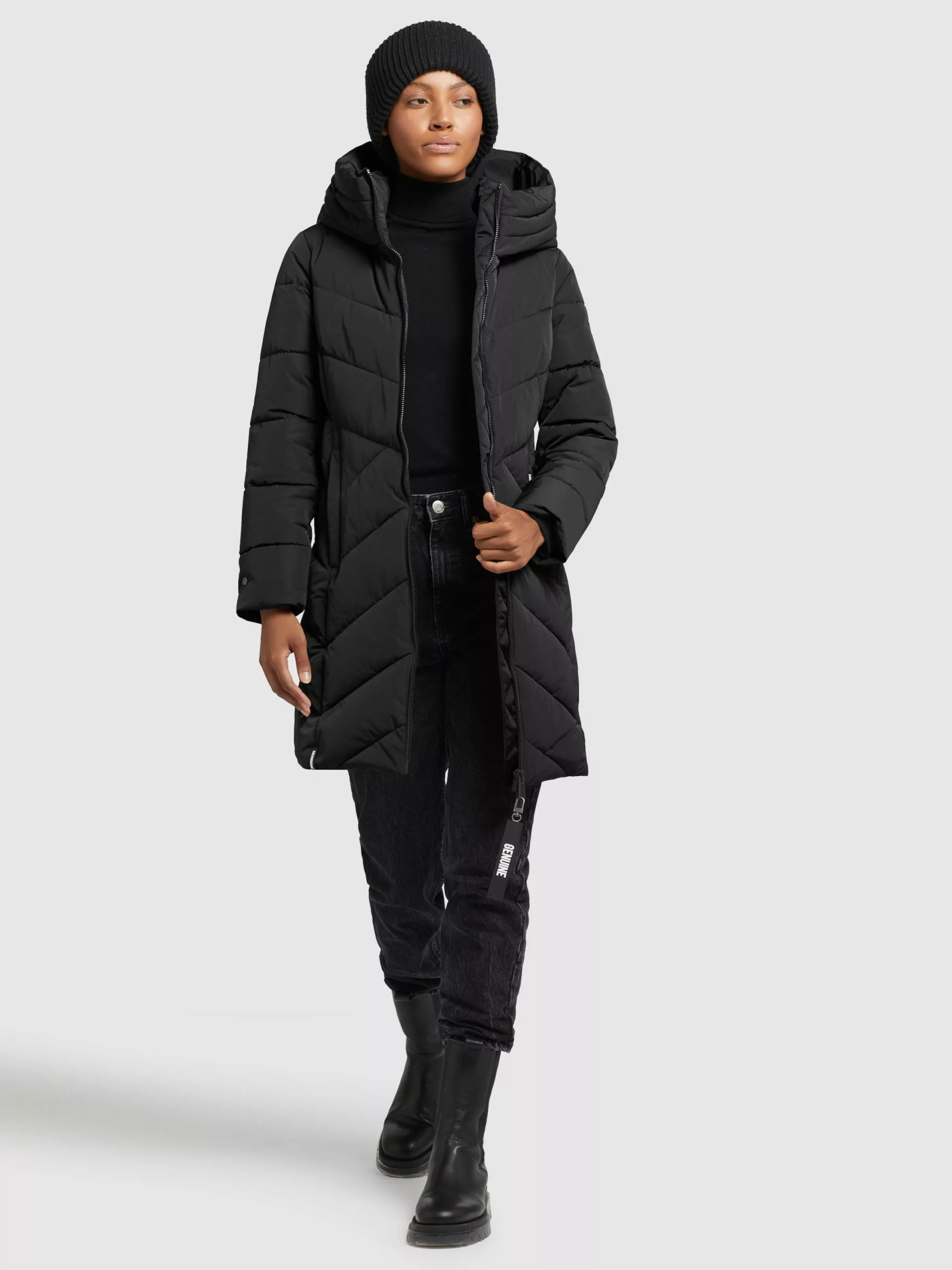 Khujo Manteaux Dhiver Manteau D’hiver Formin Femme Noir 5 Khujo Manteaux Dhiver Manteau D’hiver Formin Femme Noir – Image 3