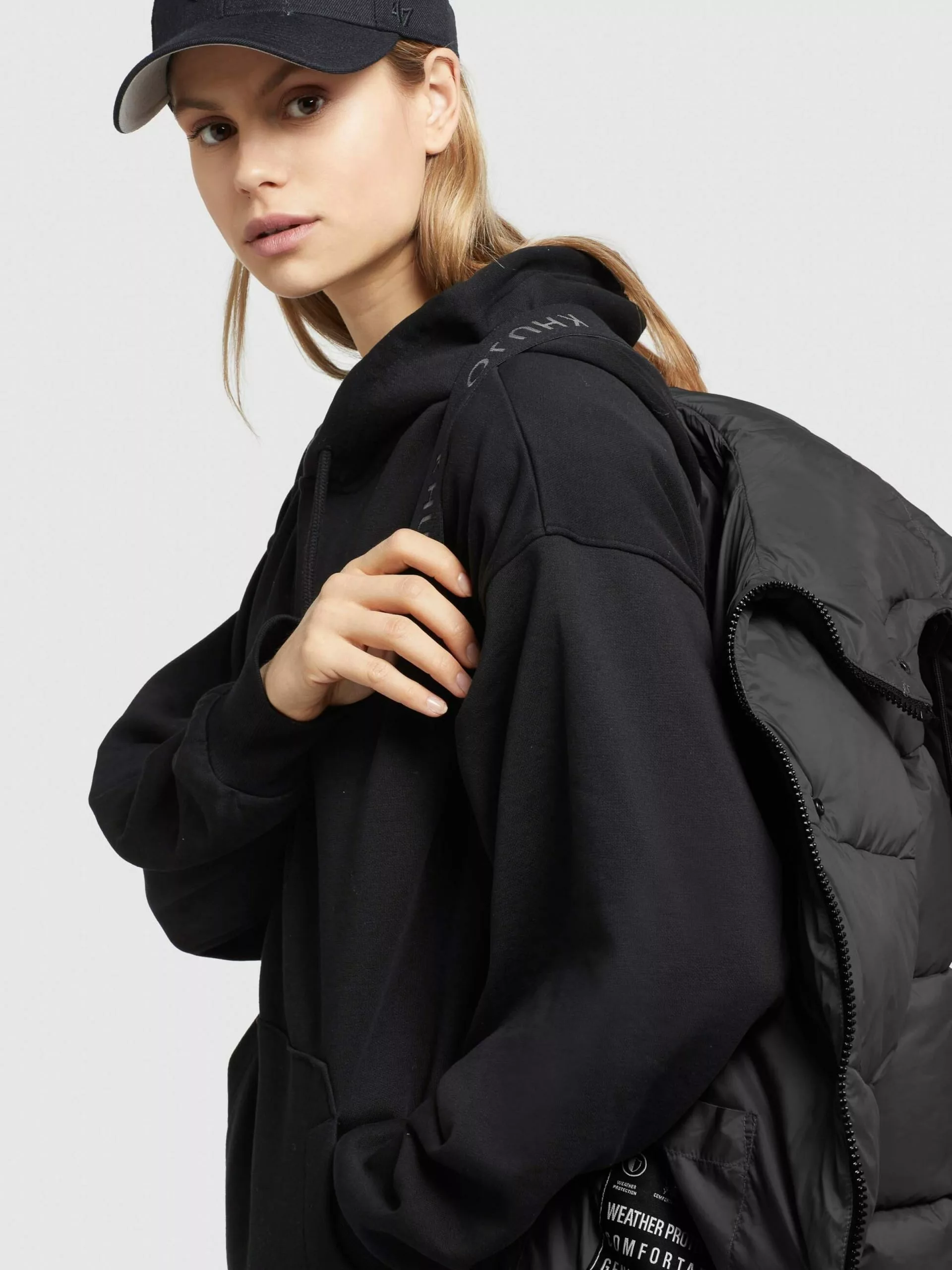 Khujo Vestes Dhiver Veste D’hiver Franee Femme Noir 10 Khujo Vestes Dhiver Veste D’hiver Franee Femme Noir – Image 8