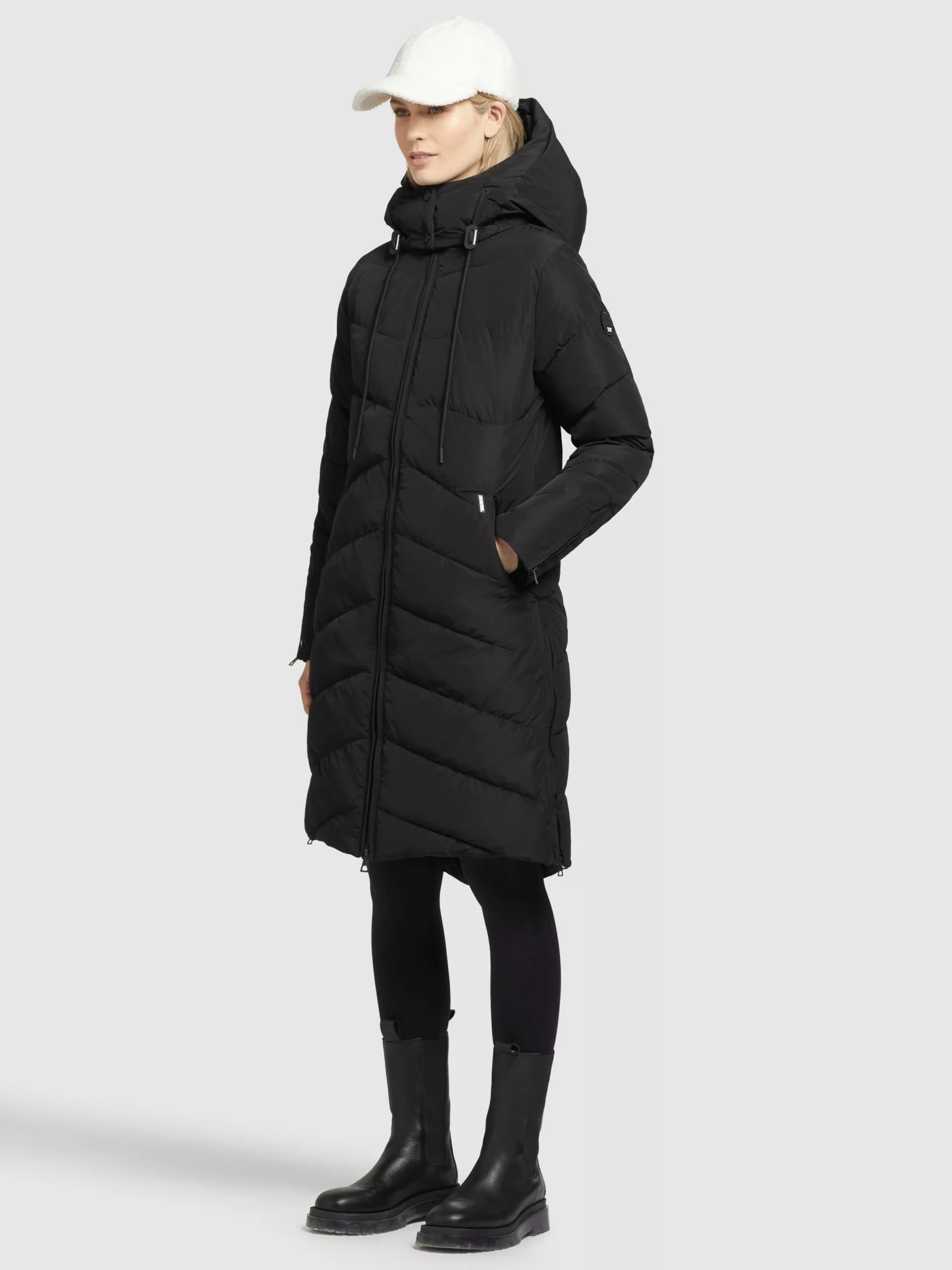 Khujo Manteaux Dhiver Manteau D’hiver Huba Femme Noir 8 Khujo Manteaux Dhiver Manteau D’hiver Huba Femme Noir – Image 6