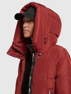 Khujo Manteaux Dhiver Manteau D’hiver Soulani Femme Rouge Rouille -Khujo Soldes Boutique 8e86e56f7ba5e09ee90b101192e9b26b