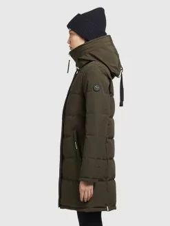 Khujo Manteaux Courts Manteau D’hiver Mats Femme Vert Foncé -Khujo Soldes Boutique 905c3eddc8736a3bd2b4528e22ecf1c8