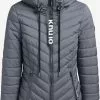 Khujo Vestes Dhiver Veste D’hiver Patt Femme Gris -Khujo Soldes Boutique 92ac8adbf2af6ae9ebecfa51dfa08725
