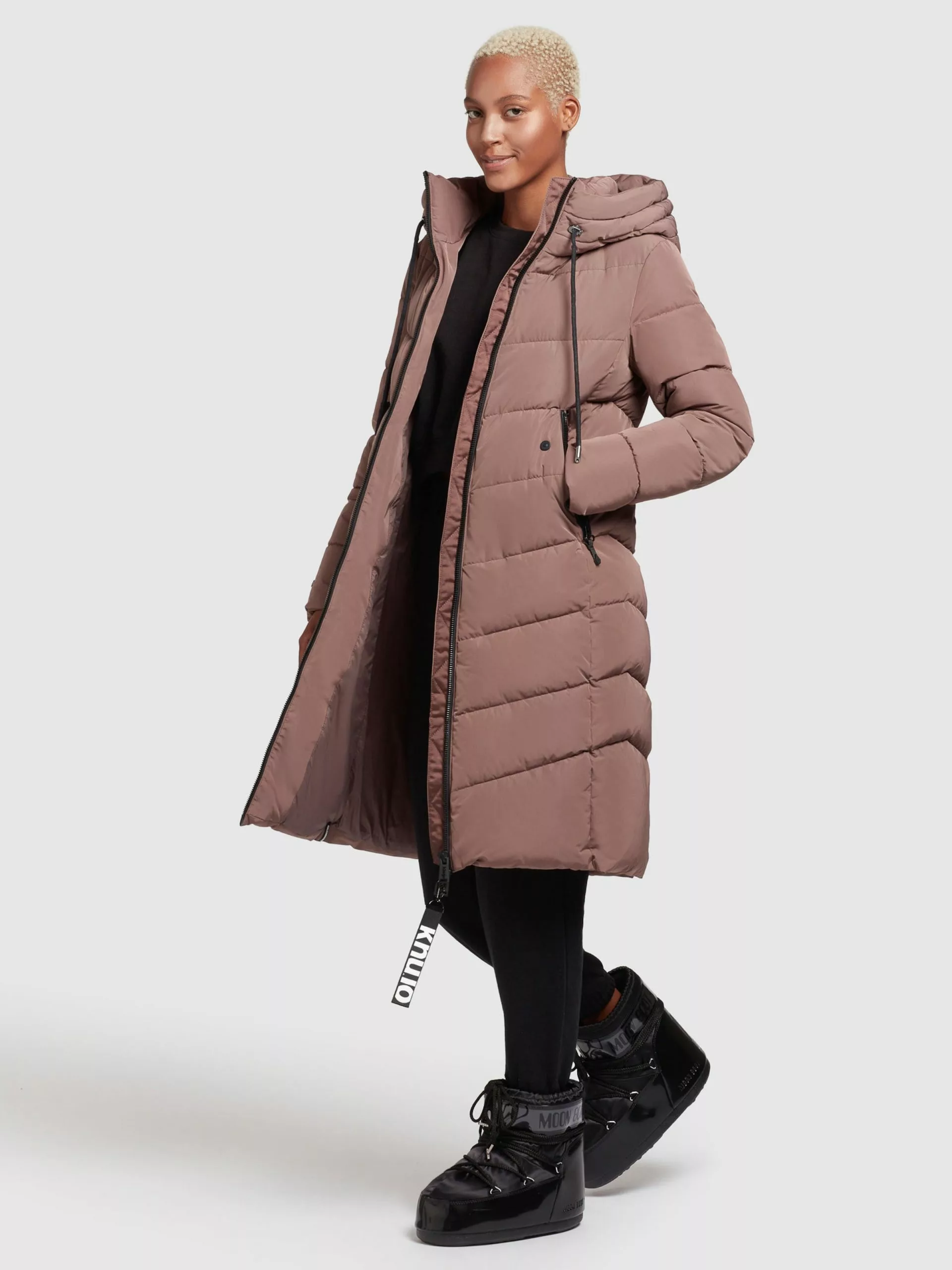 Khujo Manteaux Dhiver Manteau D’hiver Ayleena Femme Chamois 5 Khujo Manteaux Dhiver Manteau D’hiver Ayleena Femme Chamois – Image 3