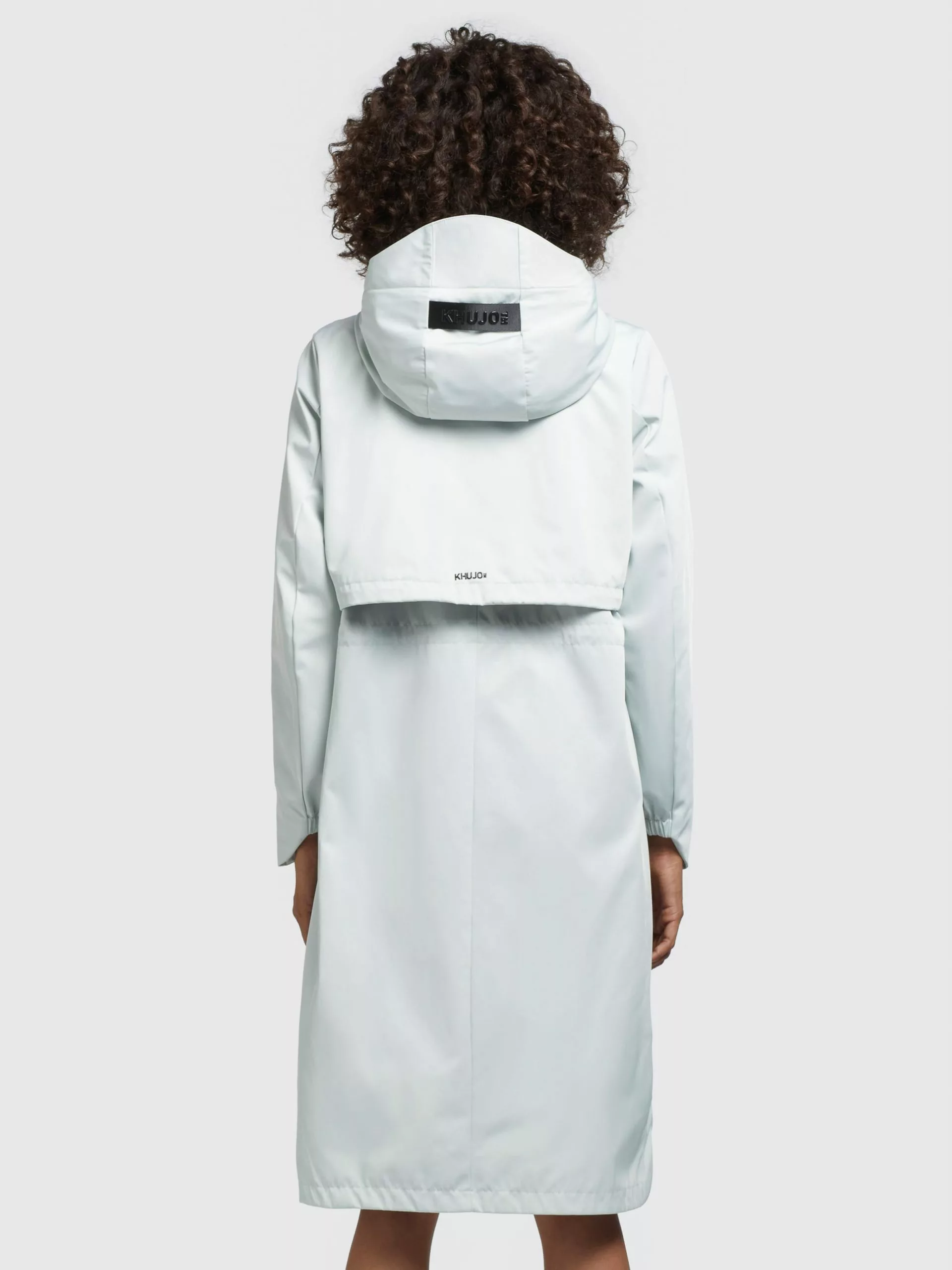 Khujo Manteaux De Mi-saison Manteau Mi-saison Jomana Femme Bleu Pastel 6 Khujo Manteaux De Mi-saison Manteau Mi-saison Jomana Femme Bleu Pastel – Image 4