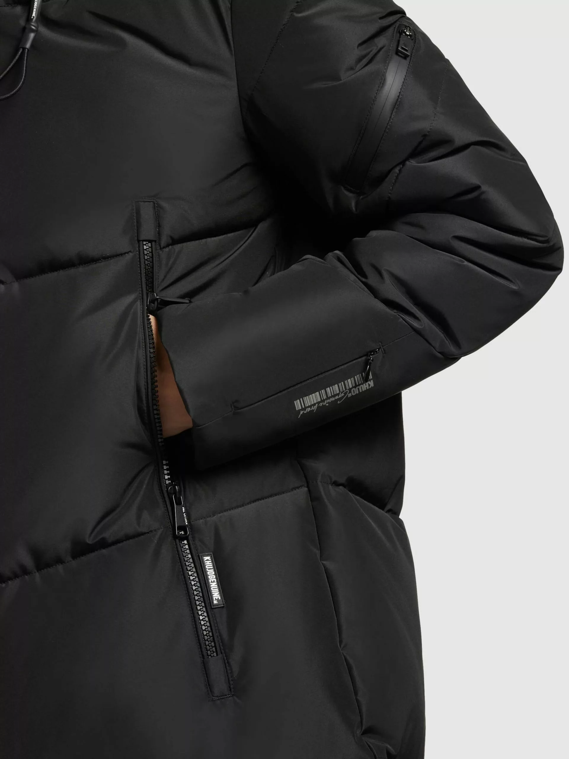 Khujo Manteaux De Mi-saison Manteau Mi-saison Sonje3 Femme Noir 10 Khujo Manteaux De Mi-saison Manteau Mi-saison Sonje3 Femme Noir – Image 8