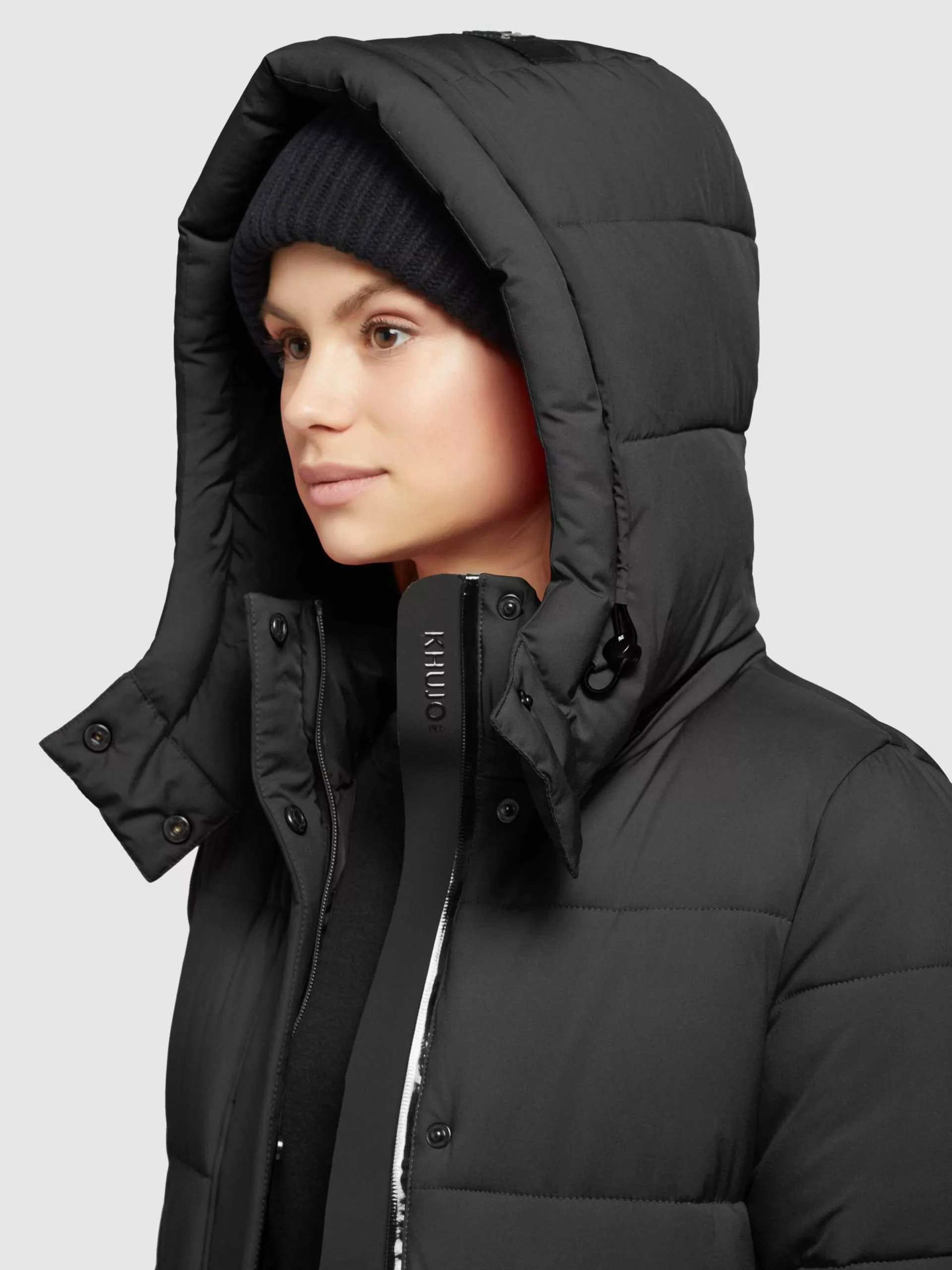 Khujo Manteaux Dhiver Manteau D’hiver EMORIA MATT Femme Noir 9 Khujo Manteaux Dhiver Manteau D’hiver EMORIA MATT Femme Noir – Image 7