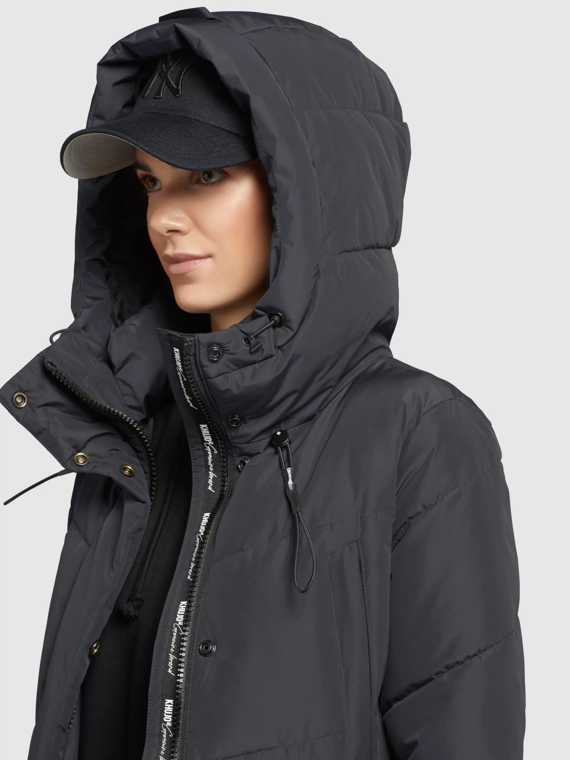 Khujo Manteaux Dhiver Manteau D’hiver Elvita Femme Bleu Foncé 8 Khujo Manteaux Dhiver Manteau D’hiver Elvita Femme Bleu Foncé – Image 6