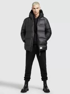 Khujo Vestes De Mi-saison Veste Mi-saison Nabor Homme Noir -Khujo Soldes Boutique 9c59cc9d03dd4cf740fa32e28e708dc2