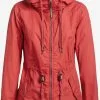 Khujo Vestes De Mi-saison Veste Mi-saison SESIA Femme Rouge 2 Khujo Vestes De Mi-saison Veste Mi-saison SESIA Femme Rouge -Khujo Soldes Boutique 9d55fc0b6d18be0604f018a865e1b150