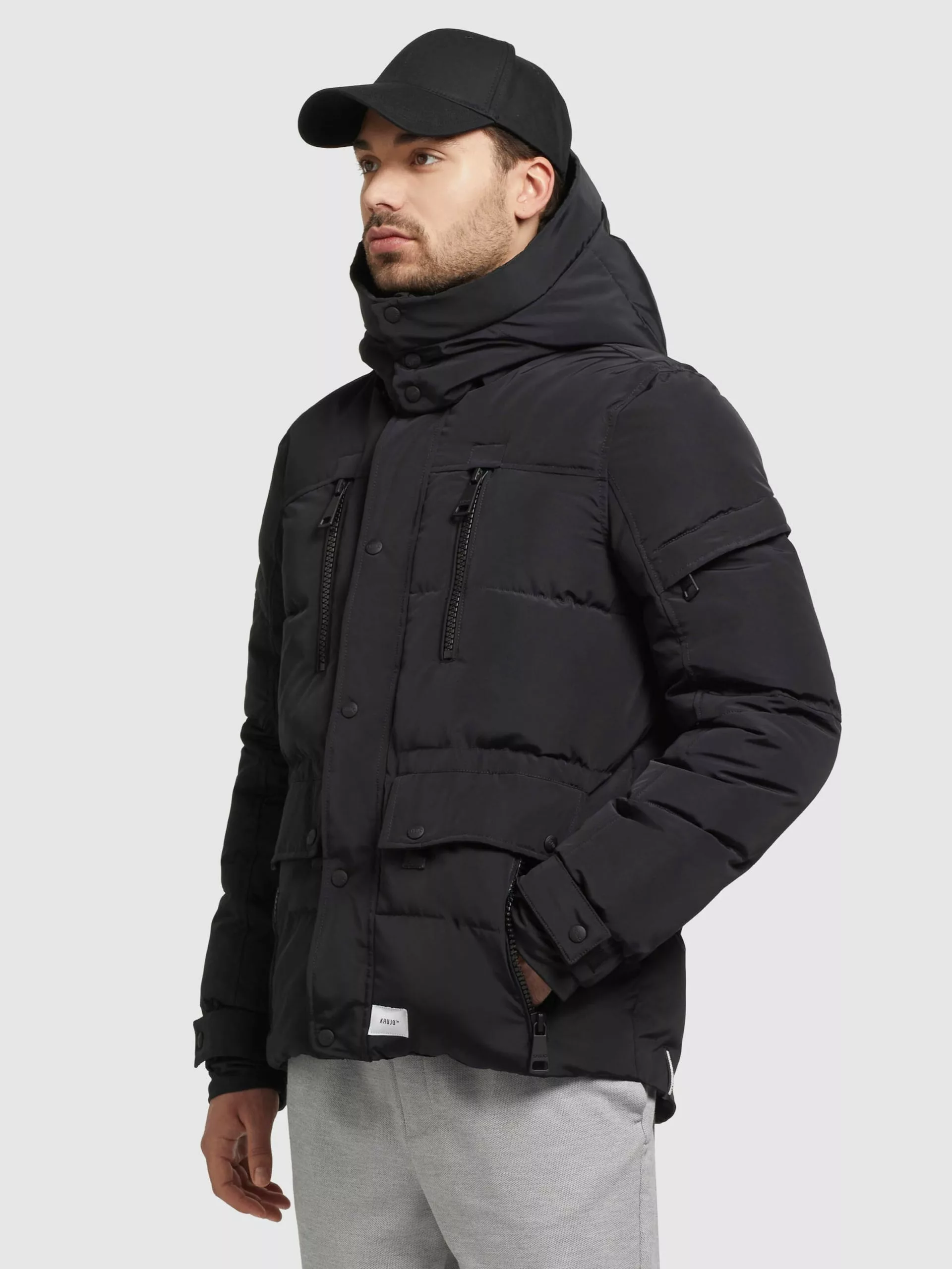 Khujo Vestes Dhiver Veste D’hiver Shinzo Homme Noir 7 Khujo Vestes Dhiver Veste D’hiver Shinzo Homme Noir – Image 5