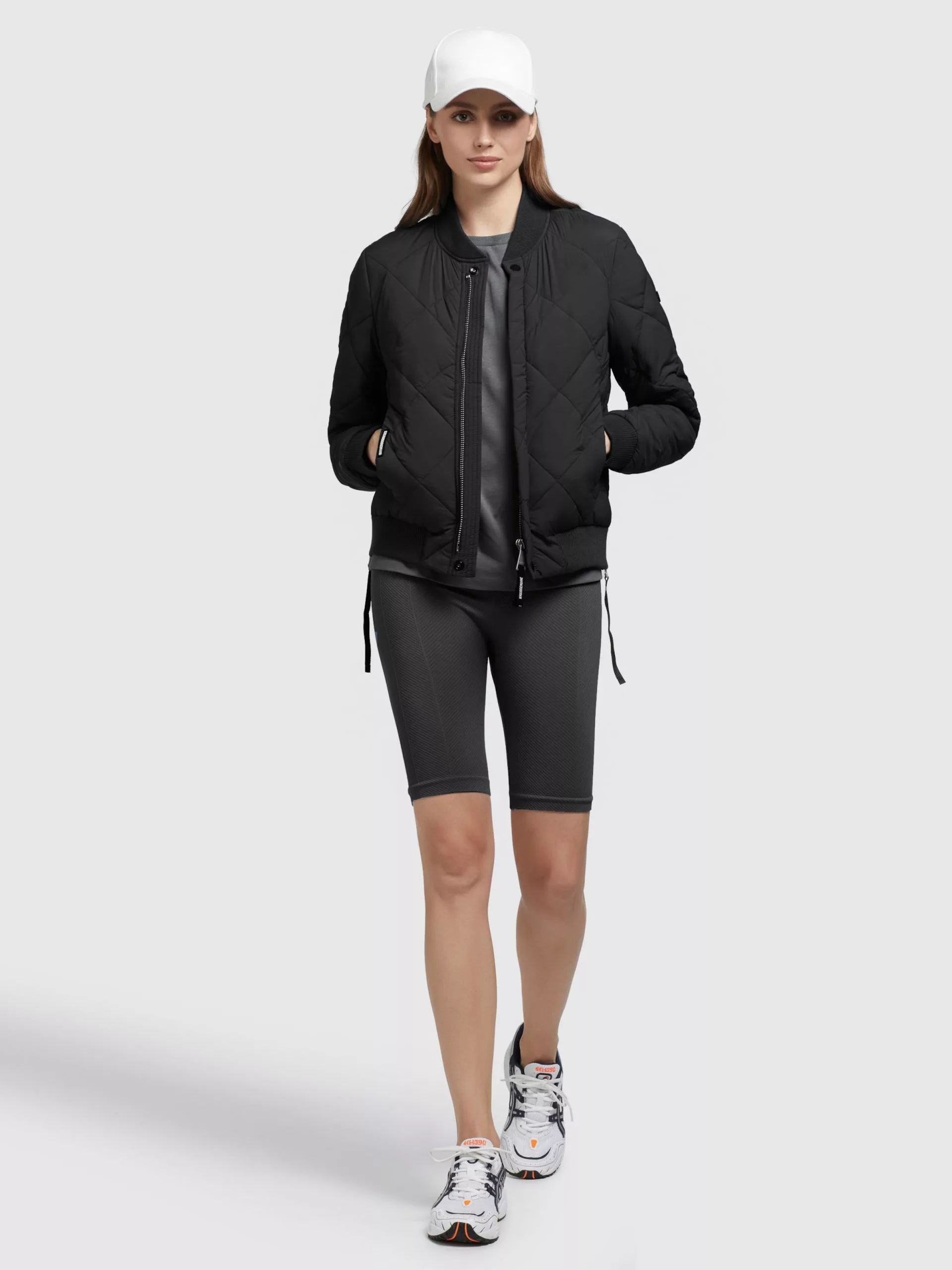 Khujo Vestes De Mi-saison Veste Mi-saison Leona Femme Noir 5 Khujo Vestes De Mi-saison Veste Mi-saison Leona Femme Noir – Image 3