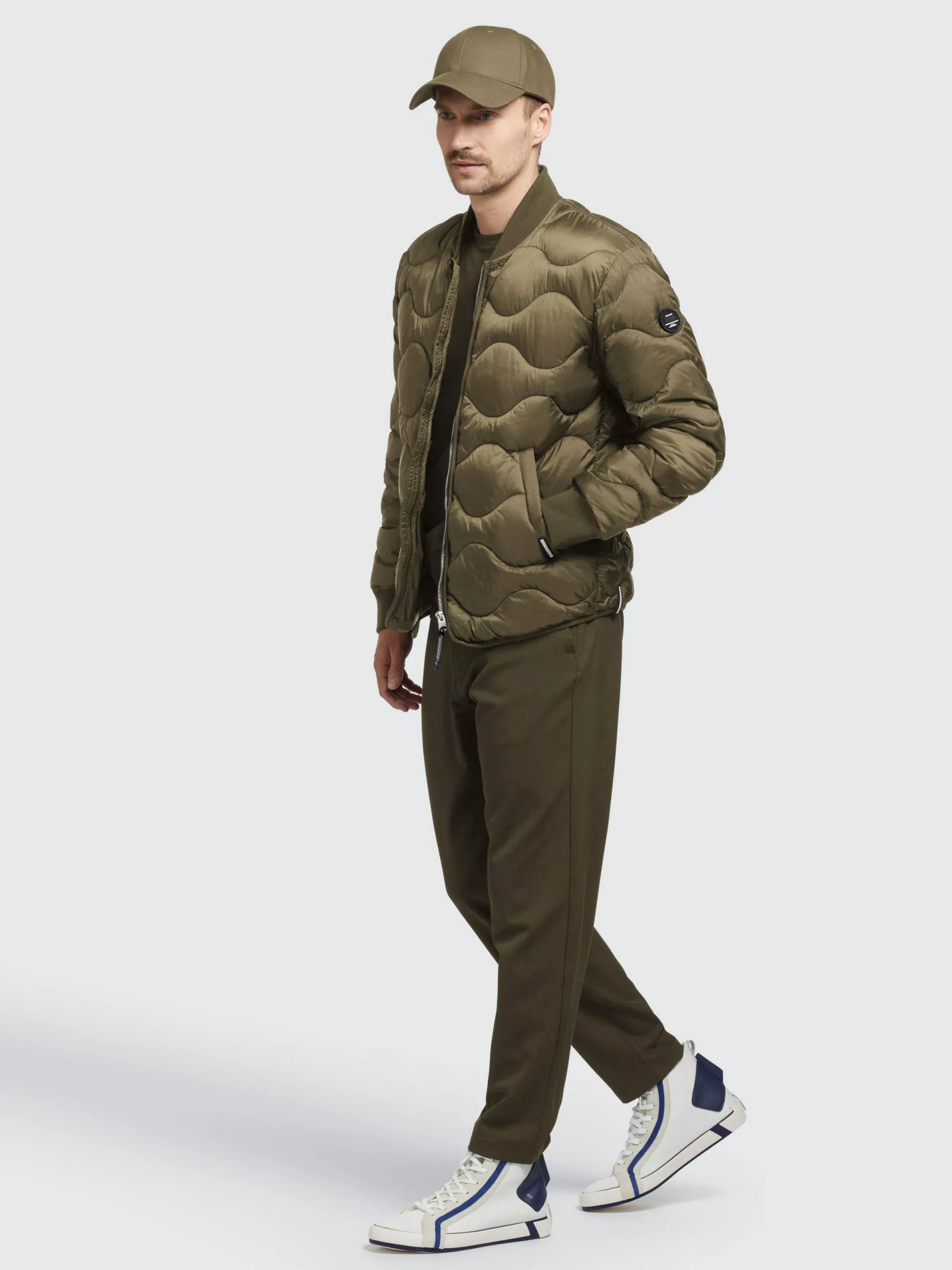 Khujo Vestes De Mi-saison Veste Mi-saison Picco Homme Olive 5 Khujo Vestes De Mi-saison Veste Mi-saison Picco Homme Olive – Image 3