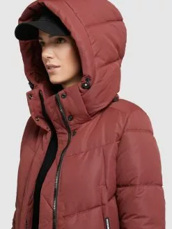 Khujo Manteaux Dhiver Manteau D’hiver Limetta Femme Rouge Rouille -Khujo Soldes Boutique a1c67f5b26f81d969fff1a6d94fe0b4d