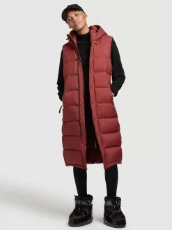 Khujo Vestes Sans Manches Gilet Magneta Femme Rouge Rouille 15 Khujo Vestes Sans Manches Gilet Magneta Femme Rouge Rouille -Khujo Soldes Boutique a27c322c2ea6e3877668272e30dff66a