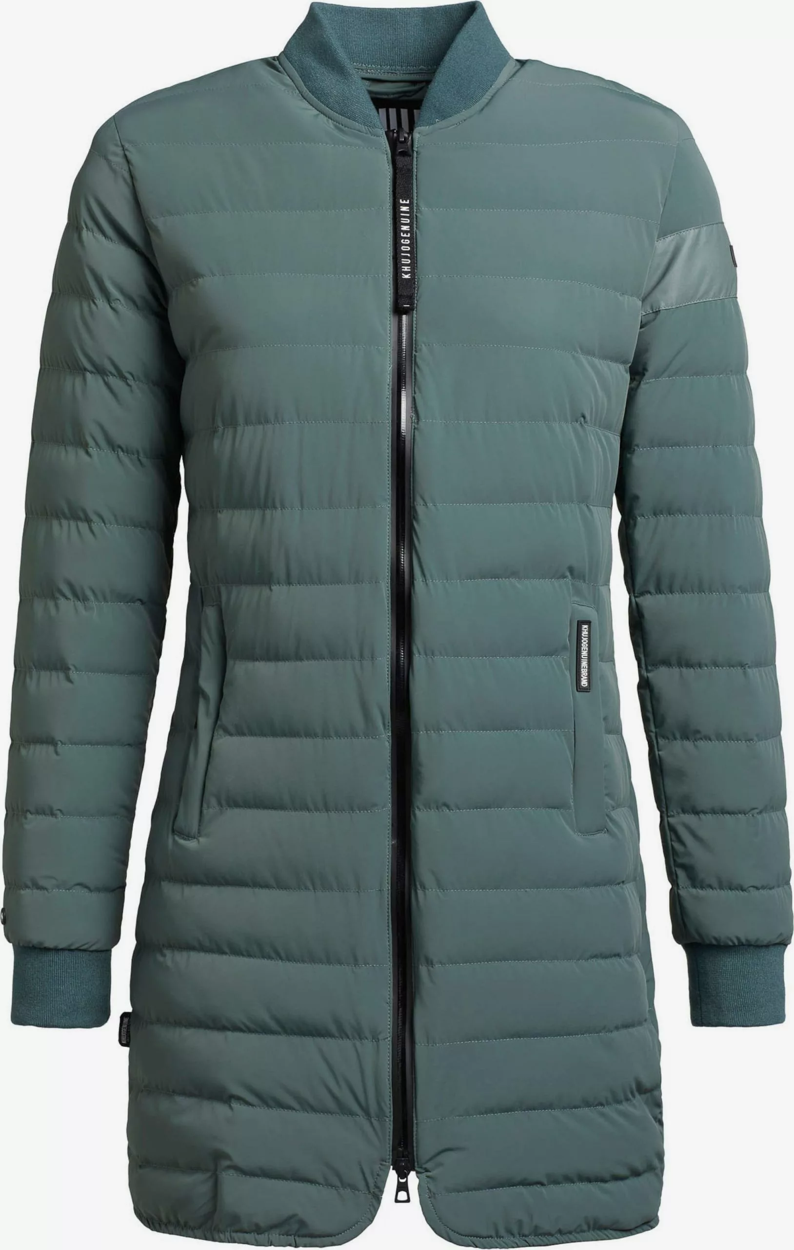 Khujo Vestes De Mi-saison Veste Mi-saison Greta Femme Vert Foncé 3 Khujo Vestes De Mi-saison Veste Mi-saison Greta Femme Vert Foncé