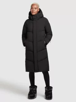 Khujo Manteaux Dhiver Manteau D’hiver Torino2 Femme Noir -Khujo Soldes Boutique a800a92d8cd7c778a63d8931e2312cd3