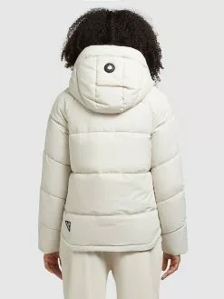 Khujo Vestes Dhiver Veste D’hiver Monty 2 Femme Blanc Cassé -Khujo Soldes Boutique a8f0672d4c418b17cfa1d3cfddedd887