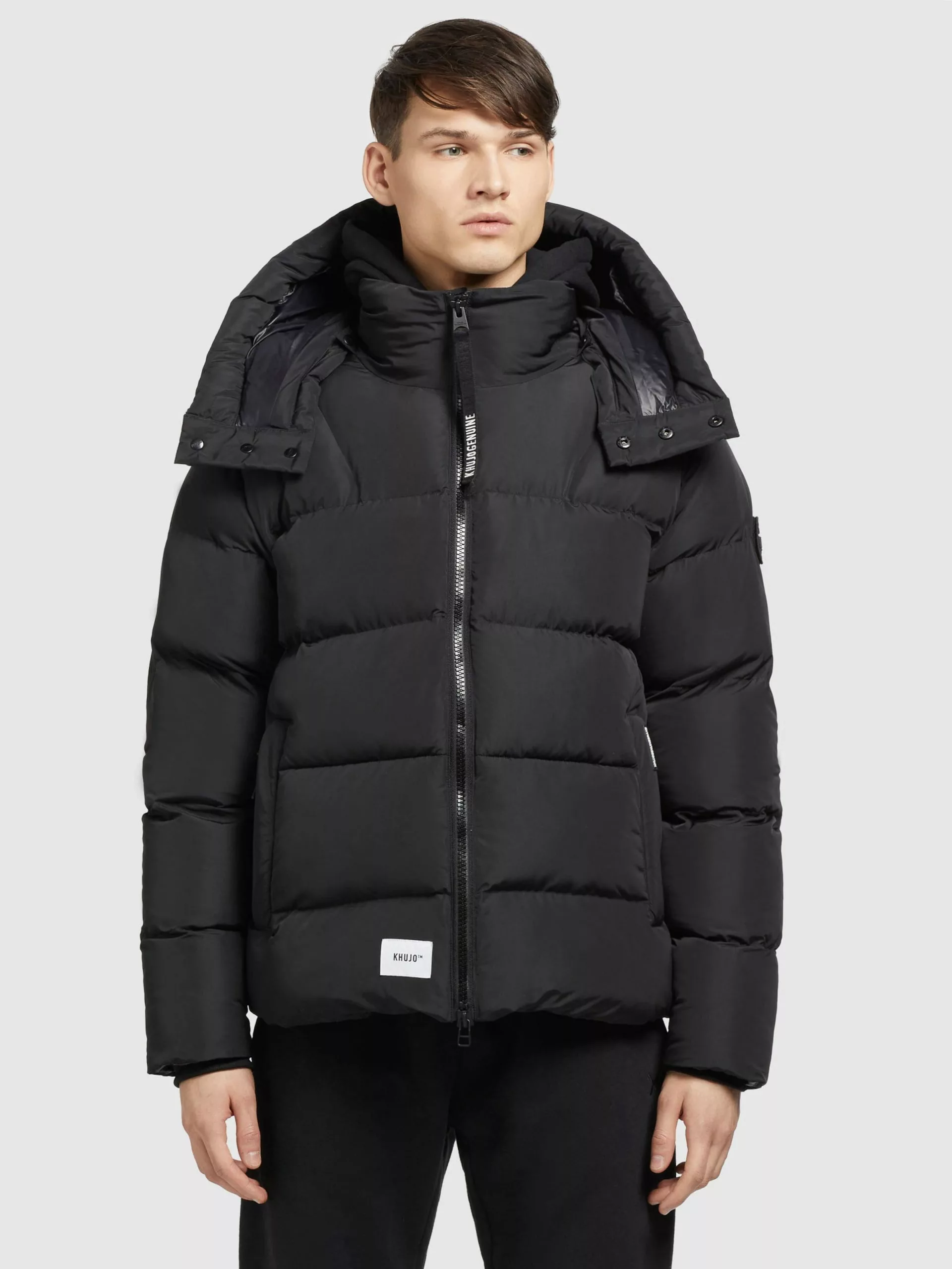 Khujo Vestes Dhiver Veste D’hiver Brix Homme Noir 4 Khujo Vestes Dhiver Veste D’hiver Brix Homme Noir – Image 2