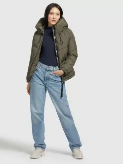 Khujo Vestes Dhiver Veste D’hiver Esila Femme Kaki 15 Khujo Vestes Dhiver Veste D’hiver Esila Femme Kaki -Khujo Soldes Boutique ac21cca73b786338dd8995fdfb079e48