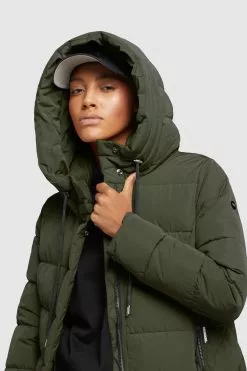 Khujo Manteaux Dhiver Manteau D’hiver Gamber Femme Vert Foncé 16 Khujo Manteaux Dhiver Manteau D’hiver Gamber Femme Vert Foncé -Khujo Soldes Boutique addf357708a67a5c5ab0ca1c91bc7c8c