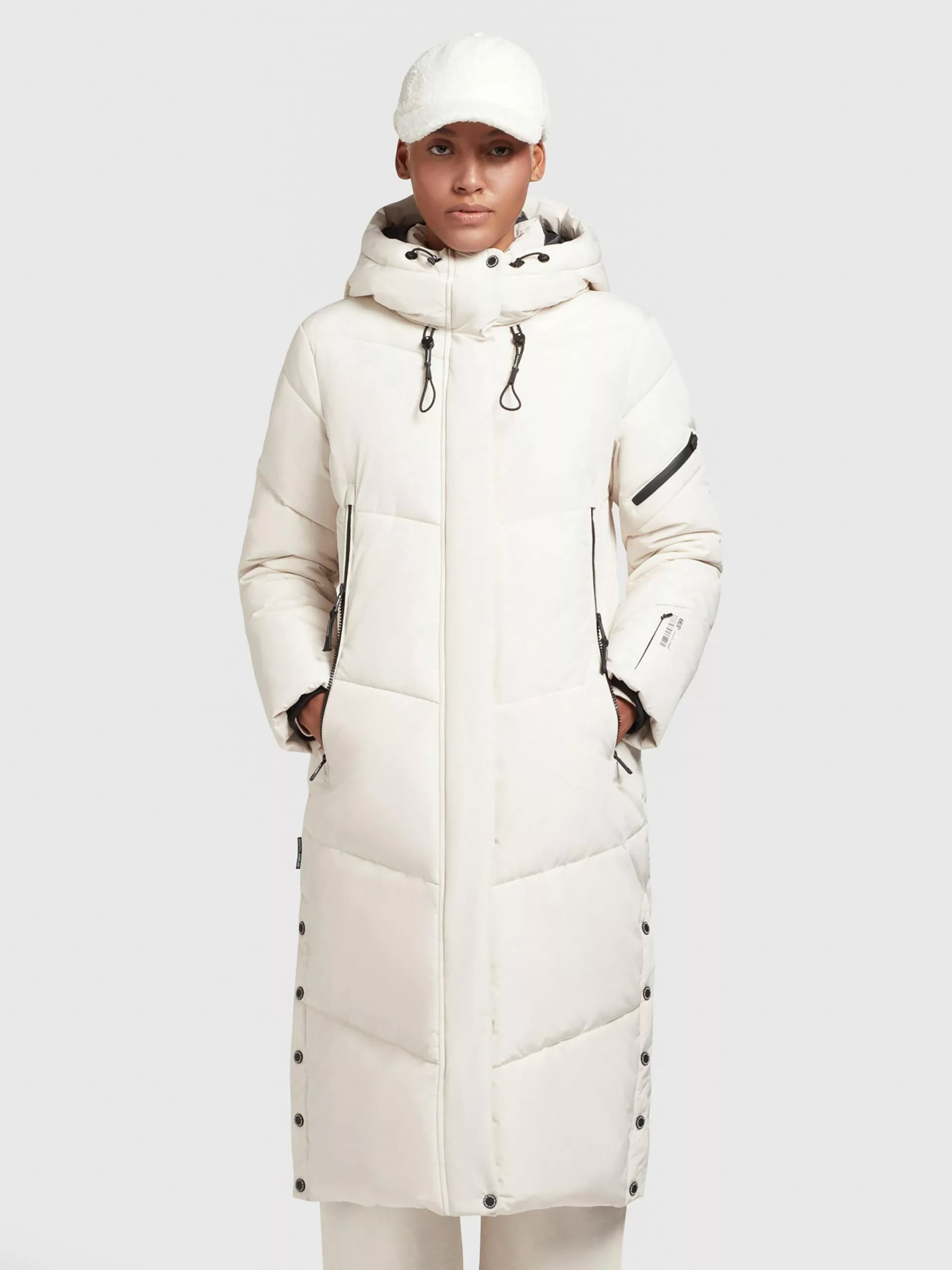 Khujo Manteaux Dhiver Manteau D’hiver Sonje 4 Femme Blanc Cassé 4 Khujo Manteaux Dhiver Manteau D’hiver Sonje 4 Femme Blanc Cassé – Image 2